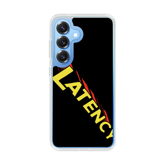 スリムプロテクションケース［ LATENCY - Rock logo - Black ］
