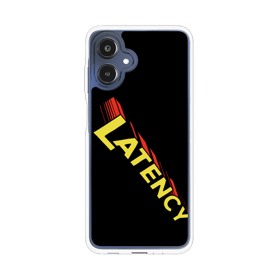 スリムプロテクションケース［ LATENCY - Rock logo - Black ］
