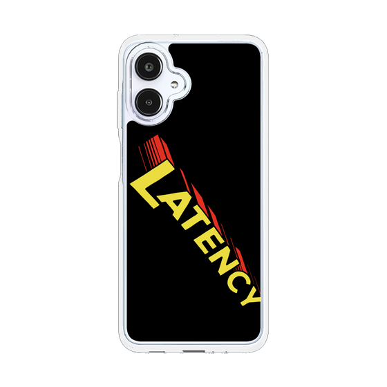 スリムプロテクションケース［ LATENCY - Rock logo - Black ］