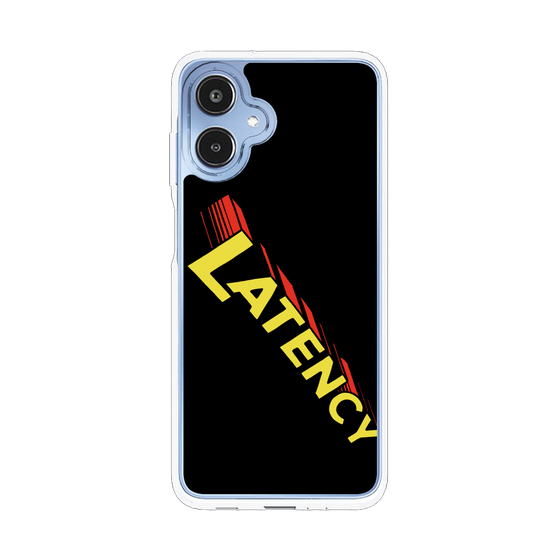 スリムプロテクションケース［ LATENCY - Rock logo - Black ］