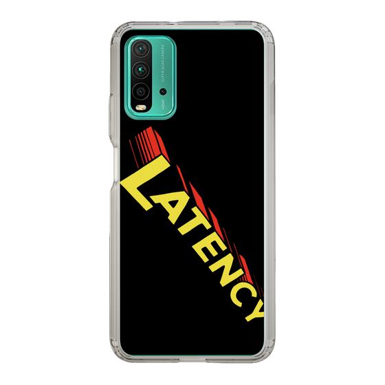 スリムプロテクションケース［ LATENCY - Rock logo - Black ］