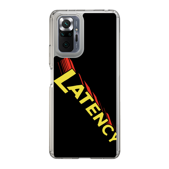 スリムプロテクションケース［ LATENCY - Rock logo - Black ］
