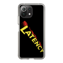 スリムプロテクションケース［ LATENCY - Rock logo - Black ］