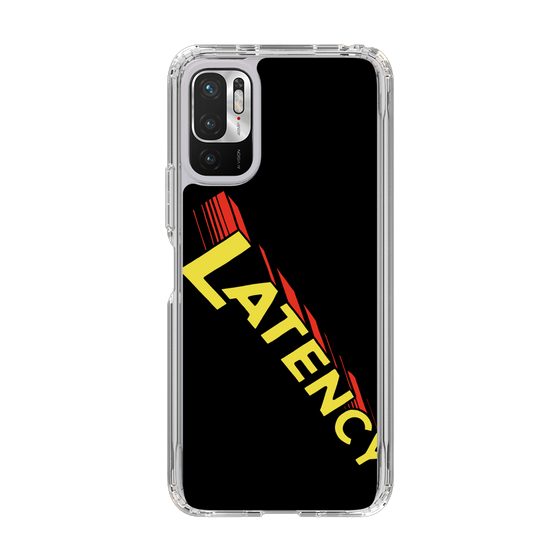 スリムプロテクションケース［ LATENCY - Rock logo - Black ］