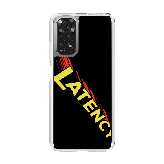 スリムプロテクションケース［ LATENCY - Rock logo - Black ］