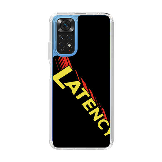 スリムプロテクションケース［ LATENCY - Rock logo - Black ］