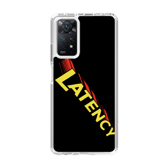 スリムプロテクションケース［ LATENCY - Rock logo - Black ］