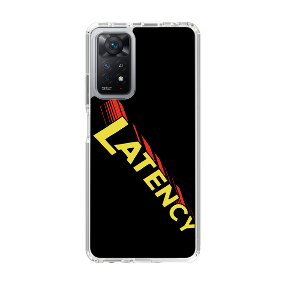 スリムプロテクションケース［ LATENCY - Rock logo - Black ］