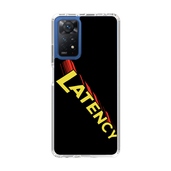 スリムプロテクションケース［ LATENCY - Rock logo - Black ］