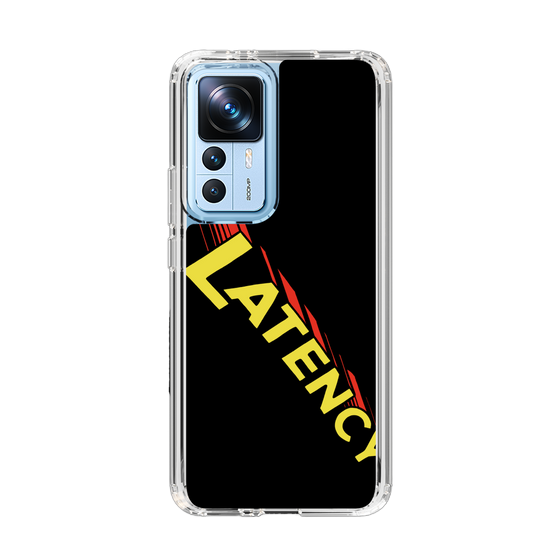 スリムプロテクションケース［ LATENCY - Rock logo - Black ］