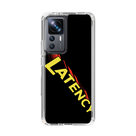 スリムプロテクションケース［ LATENCY - Rock logo - Black ］