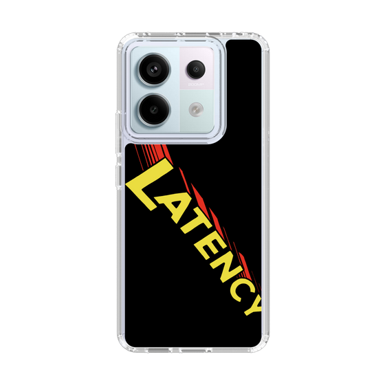 スリムプロテクションケース［ LATENCY - Rock logo - Black ］