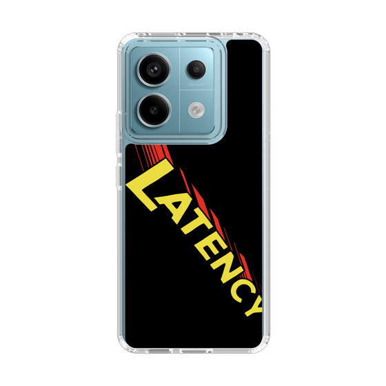 スリムプロテクションケース［ LATENCY - Rock logo - Black ］