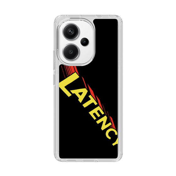 スリムプロテクションケース［ LATENCY - Rock logo - Black ］