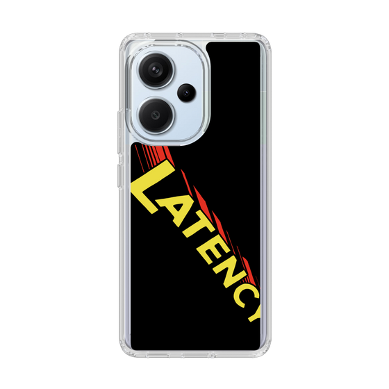 スリムプロテクションケース［ LATENCY - Rock logo - Black ］