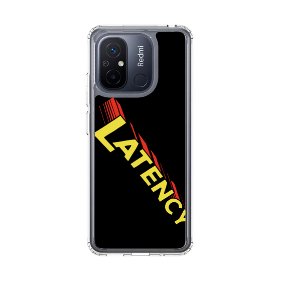 スリムプロテクションケース［ LATENCY - Rock logo - Black ］
