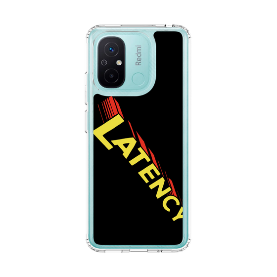 スリムプロテクションケース［ LATENCY - Rock logo - Black ］
