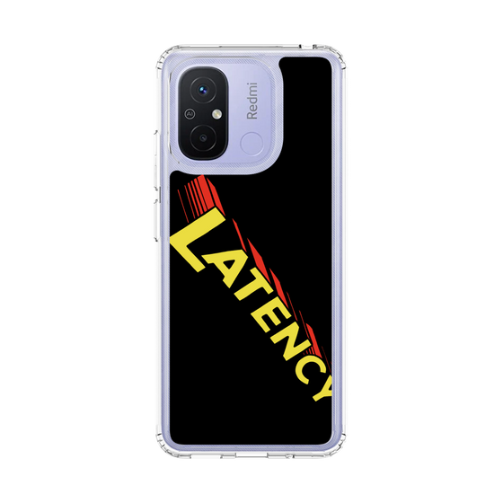 スリムプロテクションケース［ LATENCY - Rock logo - Black ］
