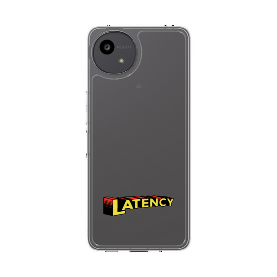 スリムプロテクションケース［ LATENCY - Rock logo ］