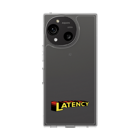スリムプロテクションケース［ LATENCY - Rock logo ］