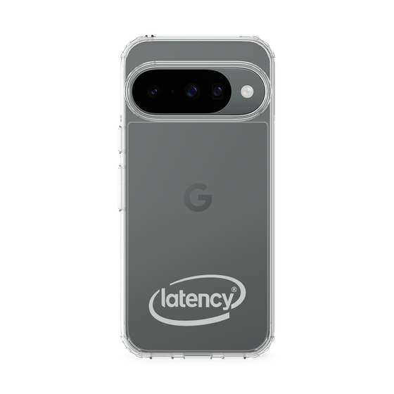 スリムプロテクションケース［ LATENCY - Circle logo - Gray ］