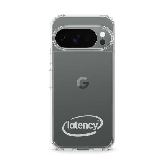 スリムプロテクションケース［ LATENCY - Circle logo - Gray ］