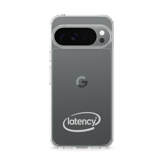 スリムプロテクションケース［ LATENCY - Circle logo - Gray ］