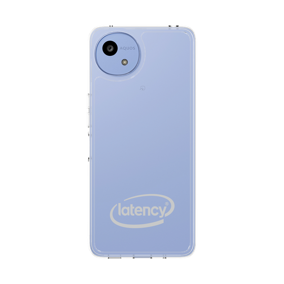 スリムプロテクションケース［ LATENCY - Circle logo - Gray ］