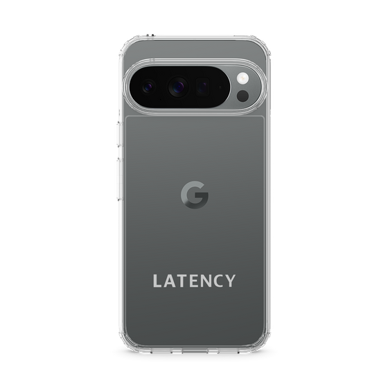 スリムプロテクションケース［ LATENCY - Logotype - Gray ］