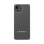 スリムプロテクションケース［ LATENCY - Logotype - Gray ］