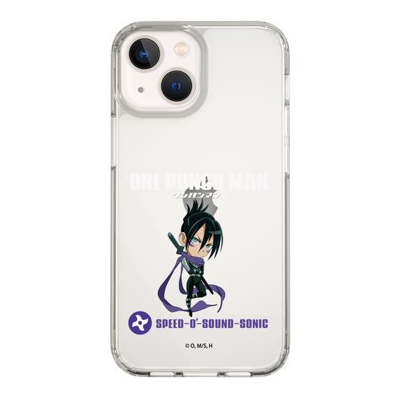 スリムプロテクションケース［ ワンパンマン - 音速のソニック - ミニキャラ ］