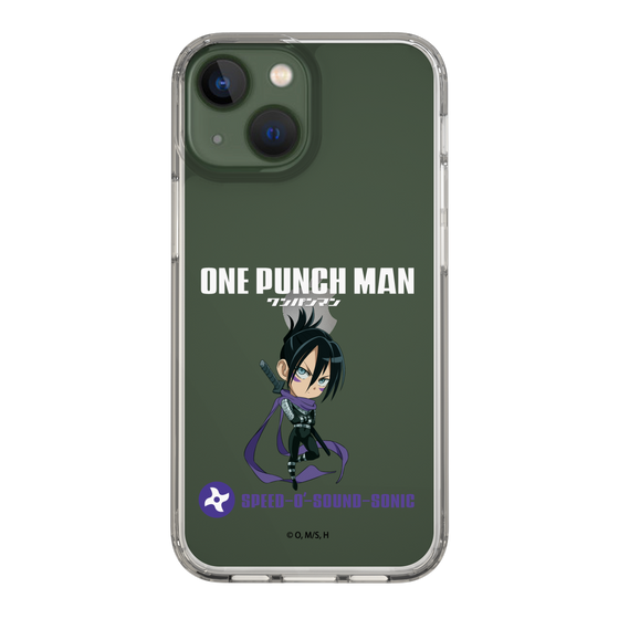 スリムプロテクションケース［ ワンパンマン - 音速のソニック - ミニキャラ ］