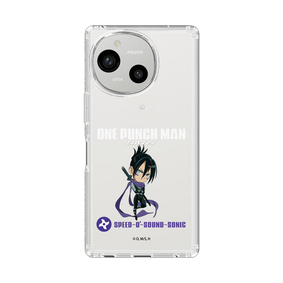 スリムプロテクションケース［ ワンパンマン - 音速のソニック - ミニキャラ ］