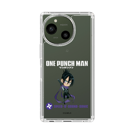 スリムプロテクションケース［ ワンパンマン - 音速のソニック - ミニキャラ ］