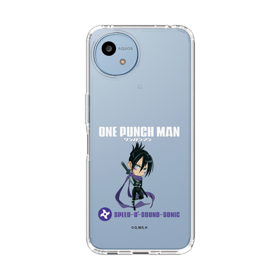 スリムプロテクションケース［ ワンパンマン - 音速のソニック - ミニキャラ ］