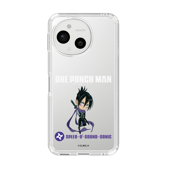 スリムプロテクションケース［ ワンパンマン - 音速のソニック - ミニキャラ ］