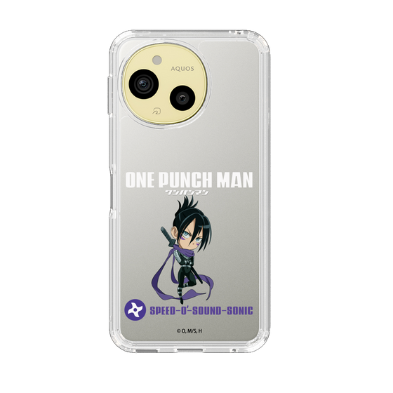 スリムプロテクションケース［ ワンパンマン - 音速のソニック - ミニキャラ ］