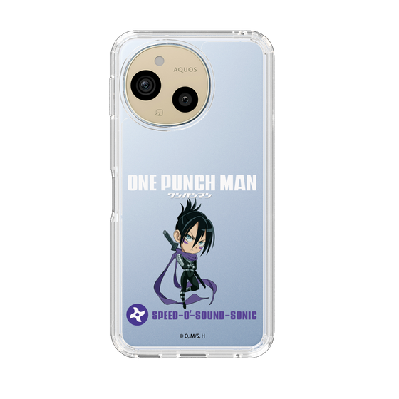 スリムプロテクションケース［ ワンパンマン - 音速のソニック - ミニキャラ ］