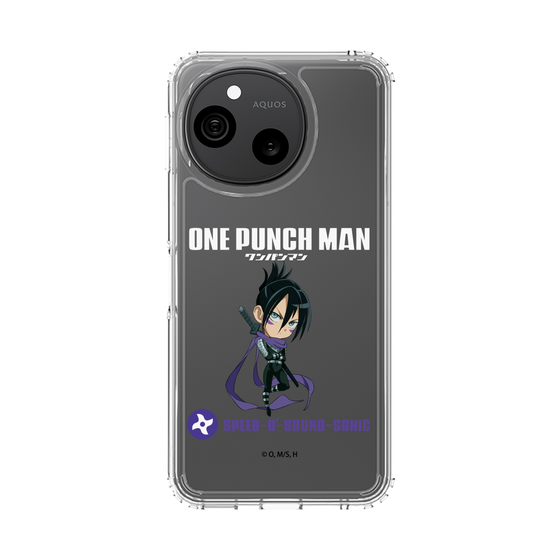 スリムプロテクションケース［ ワンパンマン - 音速のソニック - ミニキャラ ］