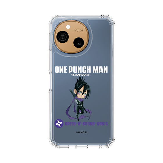 スリムプロテクションケース［ ワンパンマン - 音速のソニック - ミニキャラ ］