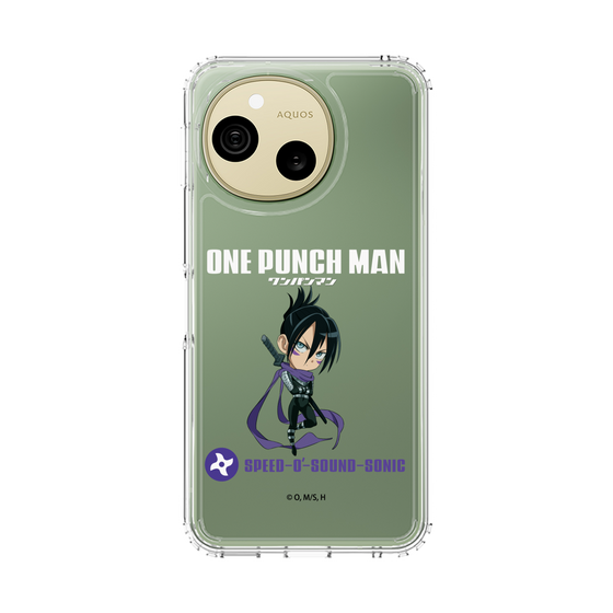 スリムプロテクションケース［ ワンパンマン - 音速のソニック - ミニキャラ ］