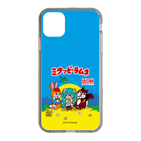 スリムプロテクションケース［ 初音ミク×クッピーラムネ - パッケージ ］
