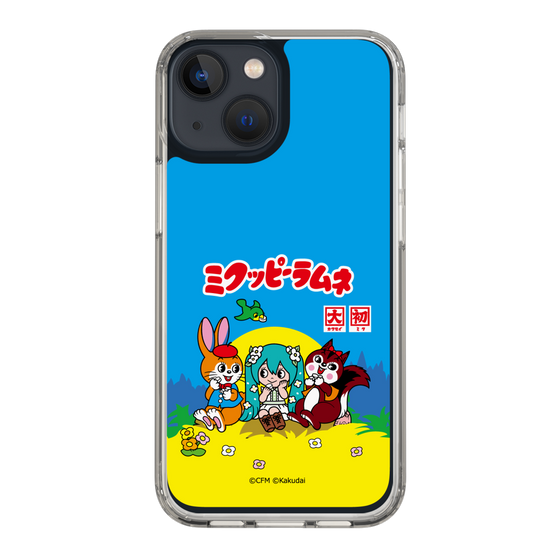 スリムプロテクションケース［ 初音ミク×クッピーラムネ - パッケージ ］