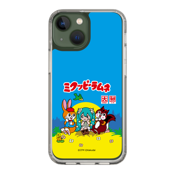 スリムプロテクションケース［ 初音ミク×クッピーラムネ - パッケージ ］