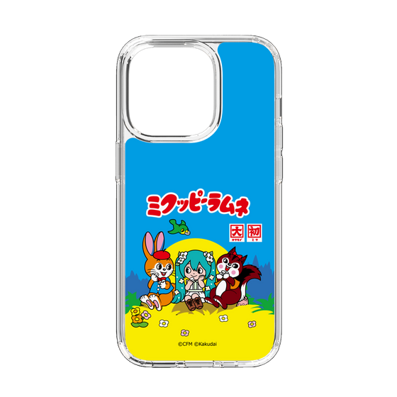 スリムプロテクションケース［ 初音ミク×クッピーラムネ - パッケージ ］