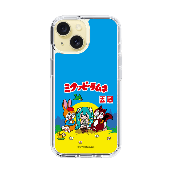 スリムプロテクションケース［ 初音ミク×クッピーラムネ - パッケージ ］