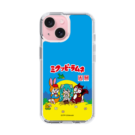 スリムプロテクションケース［ 初音ミク×クッピーラムネ - パッケージ ］