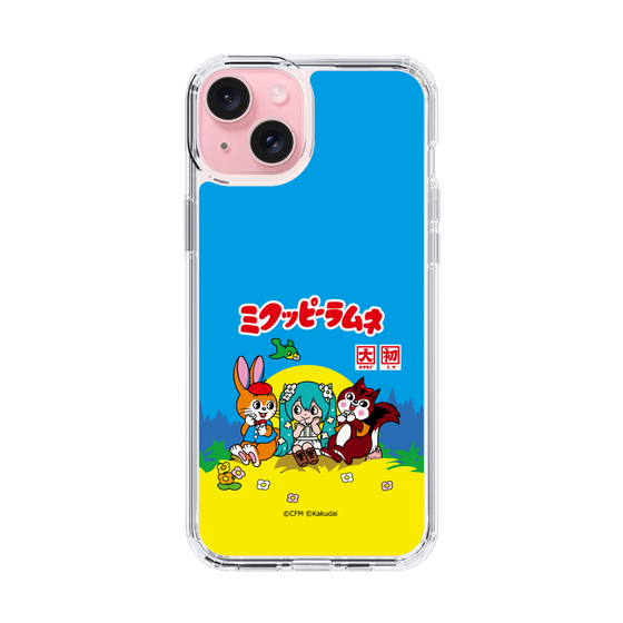 スリムプロテクションケース［ 初音ミク×クッピーラムネ - パッケージ ］