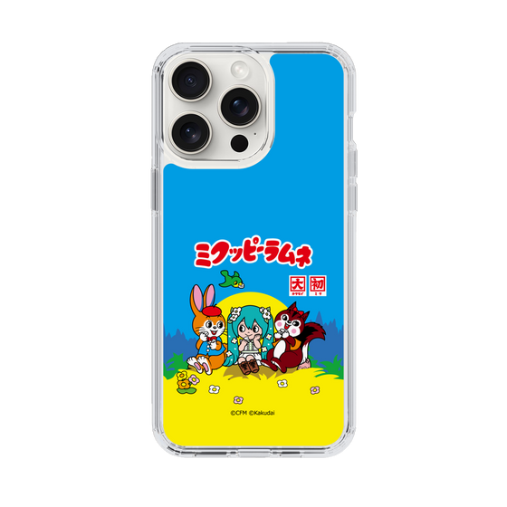 スリムプロテクションケース［ 初音ミク×クッピーラムネ - パッケージ ］