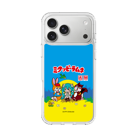 スリムプロテクションケース［ 初音ミク×クッピーラムネ - パッケージ ］
